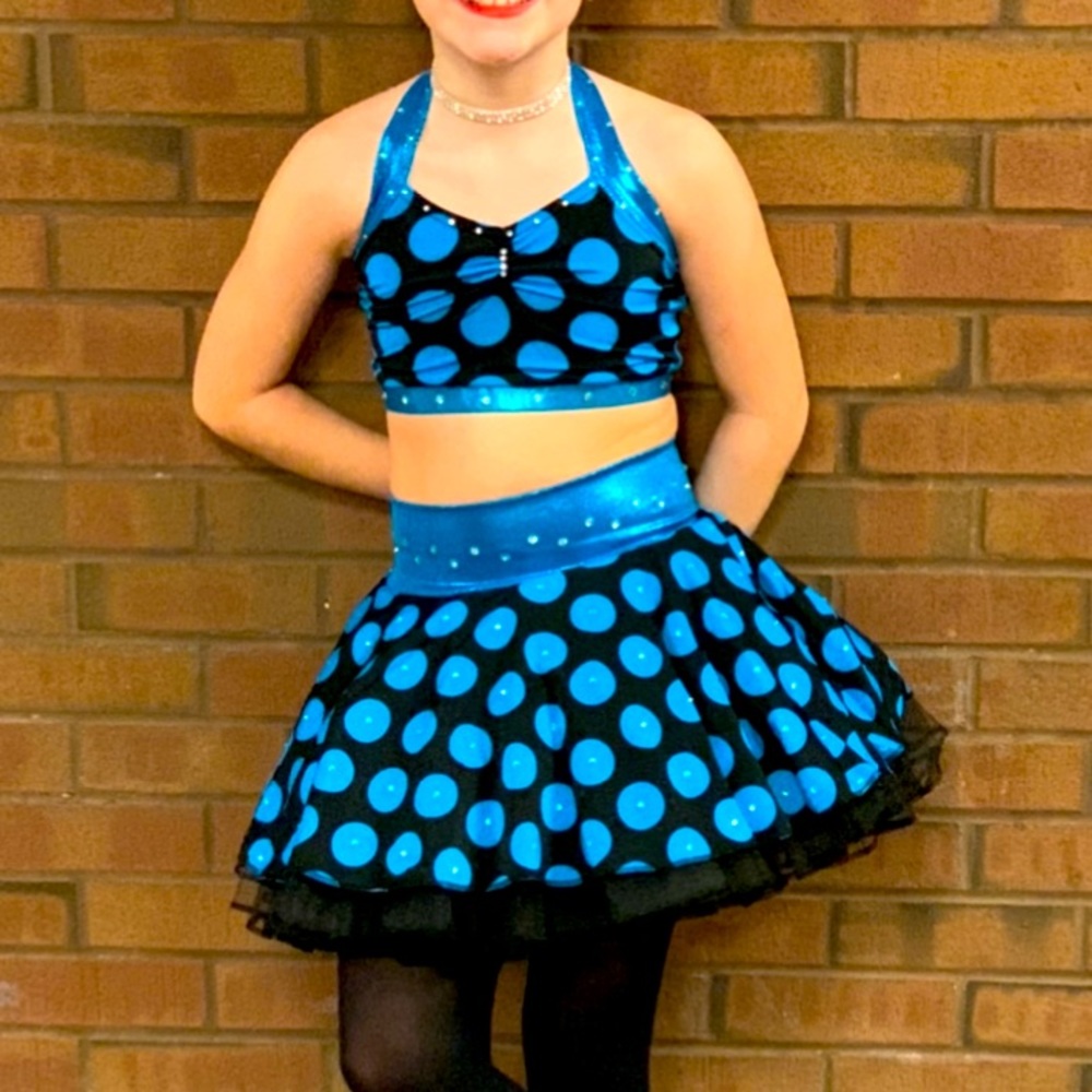 Adorable dance costume - stoned